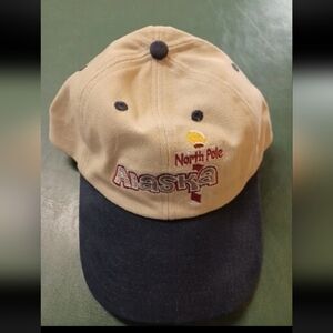 North Pole Alaska baseball Cap Hat Vintage New